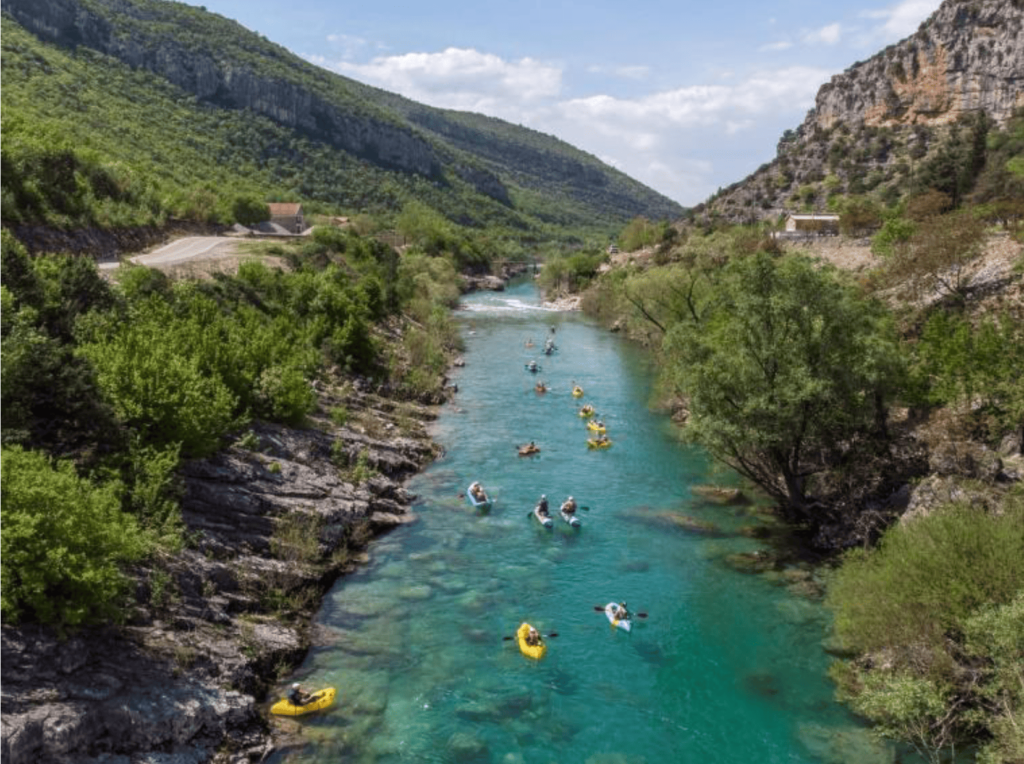 Discover the Thrill of Water Sports on the Cemi River in Tuzi