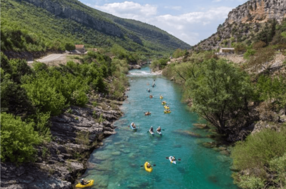 Discover the Thrill of Water Sports on the Cemi River in Tuzi