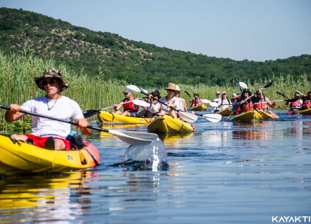 Kayaking on Lake Skadar: A Day Filled with Nature and Adventure